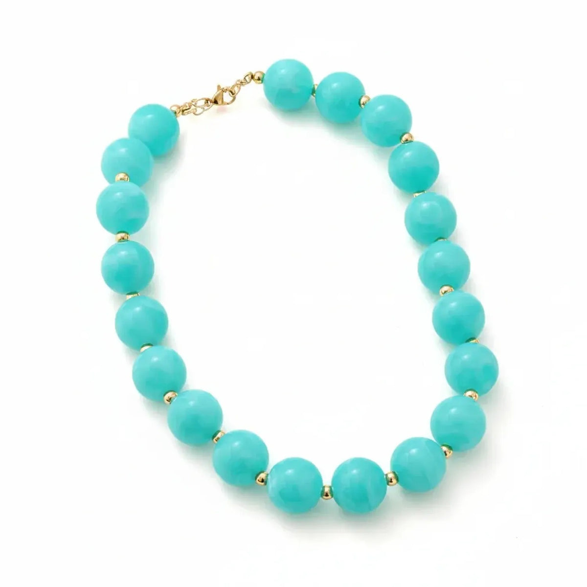 Handmade Beaded Clavicle Necklace - Colorful Beach Choker