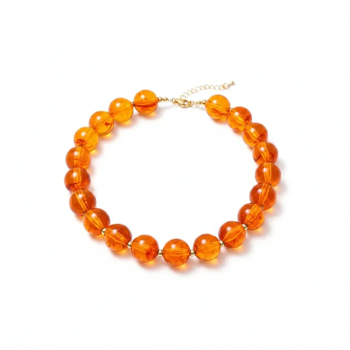 Handmade Beaded Clavicle Necklace - Colorful Beach Choker