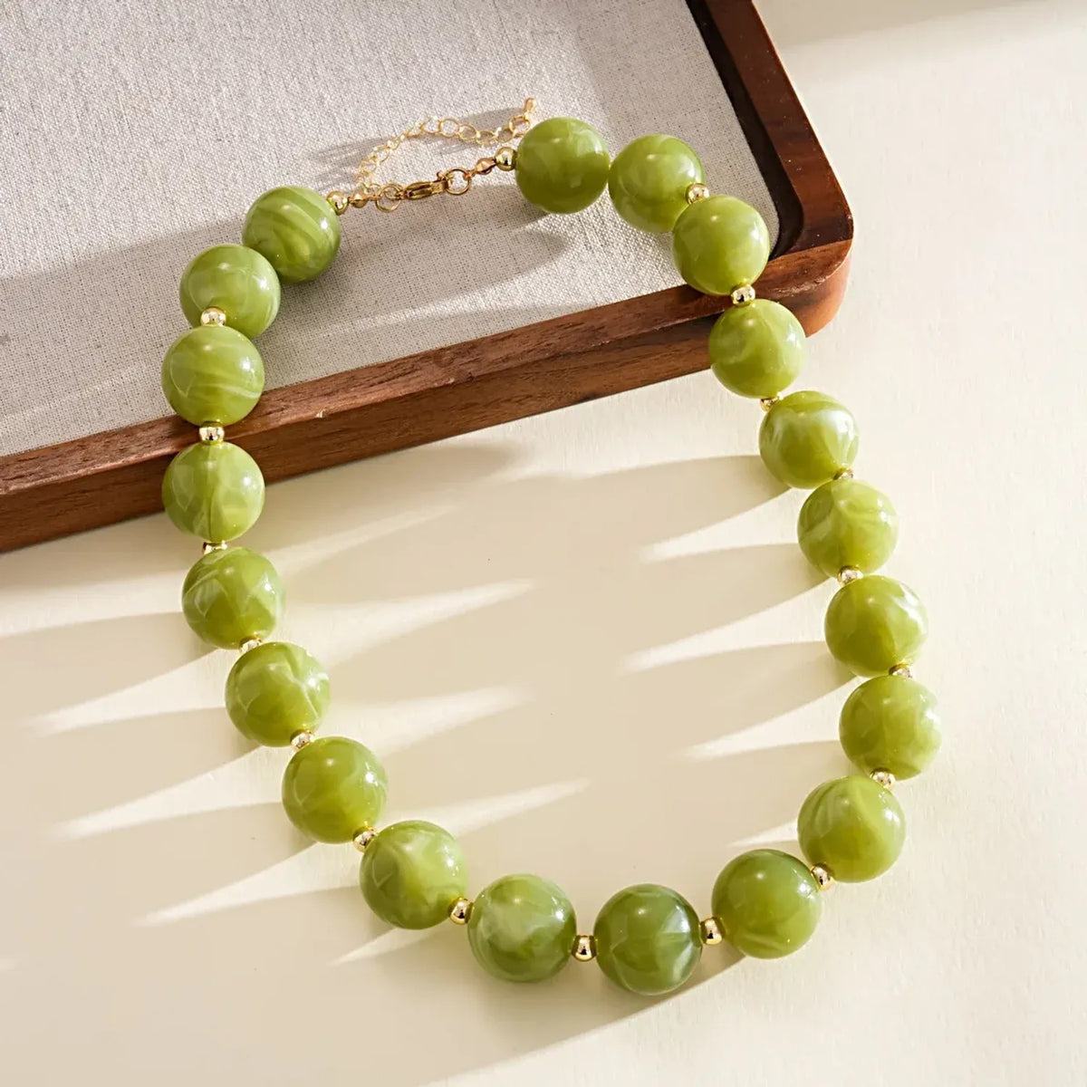 Handmade Colorful Beaded Clavicle Necklace for Women - Summer Beach Alloy Pendant Jewelry