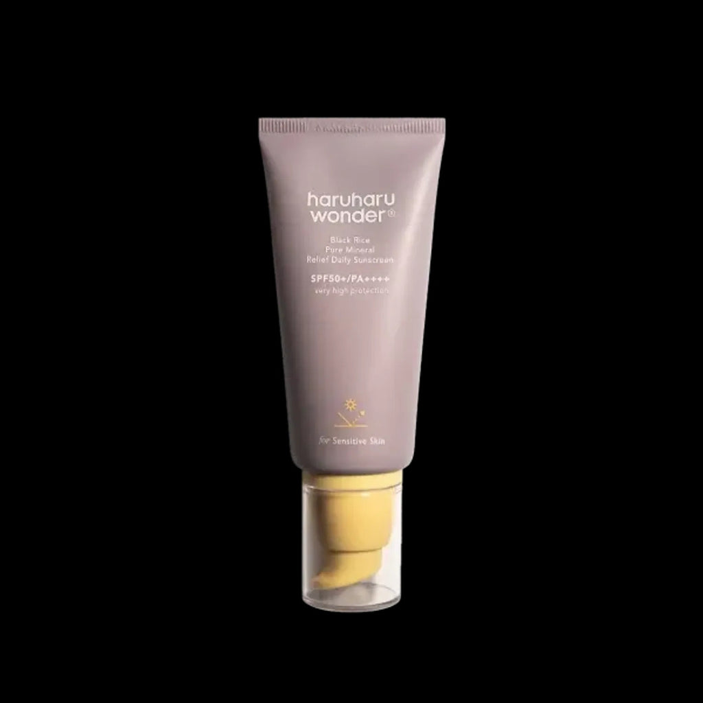 haruharuwonder — [haruharuwonder] Black Rice Pure Mineral Relief Daily Sunscreen Unscented SPF50+ 50ml