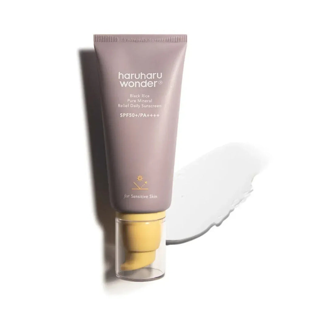 haruharuwonder — [haruharuwonder] Black Rice Pure Mineral Relief Daily Sunscreen Unscented SPF50+ 50ml