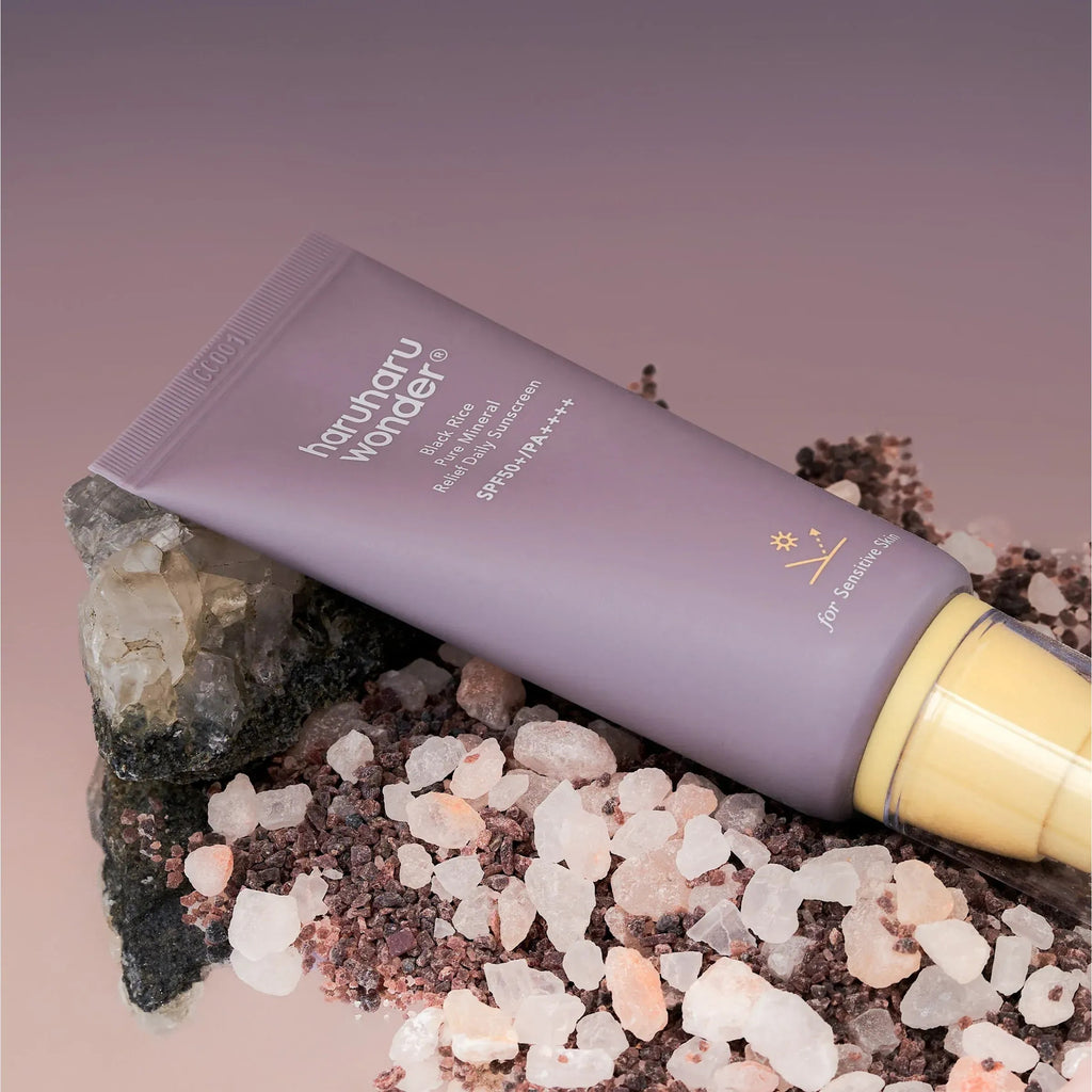 haruharuwonder — [haruharuwonder] Black Rice Pure Mineral Relief Daily Sunscreen Unscented SPF50+ 50ml