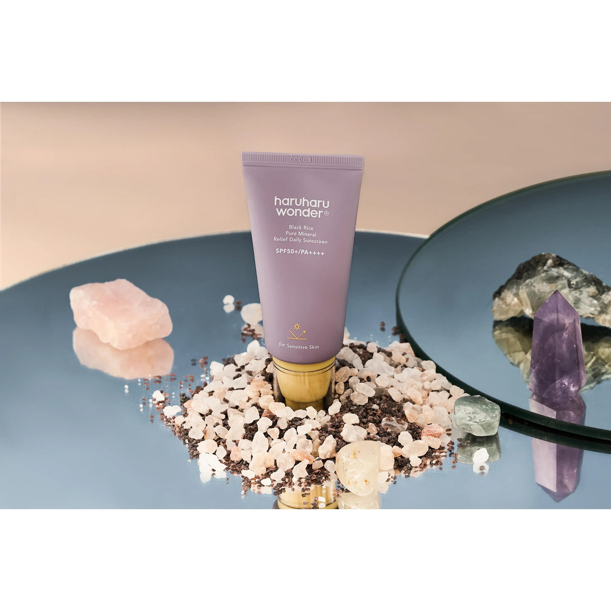 haruharuwonder — [haruharuwonder] Black Rice Pure Mineral Relief Daily Sunscreen Unscented SPF50+ 50ml