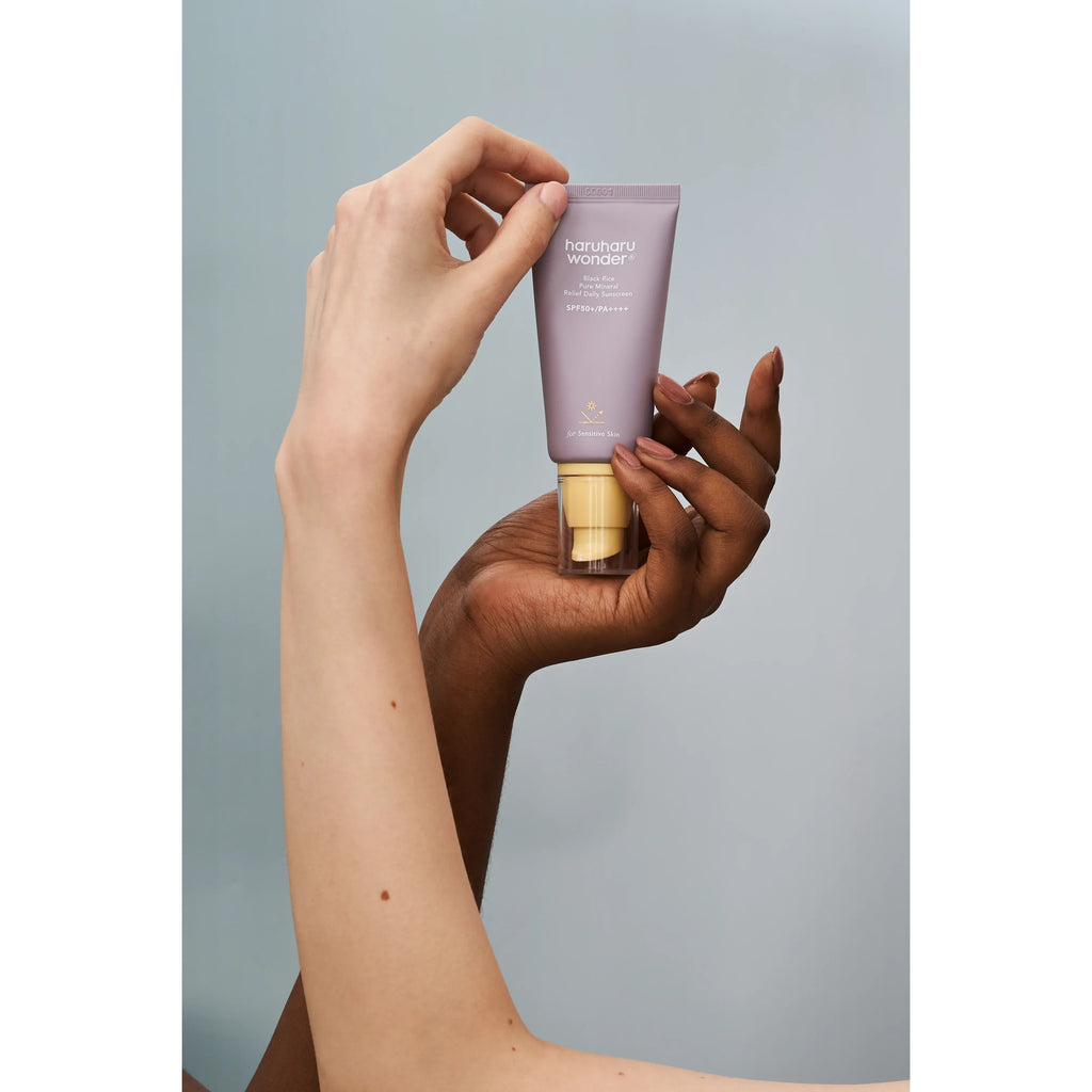 haruharuwonder — [haruharuwonder] Black Rice Pure Mineral Relief Daily Sunscreen Unscented SPF50+ 50ml