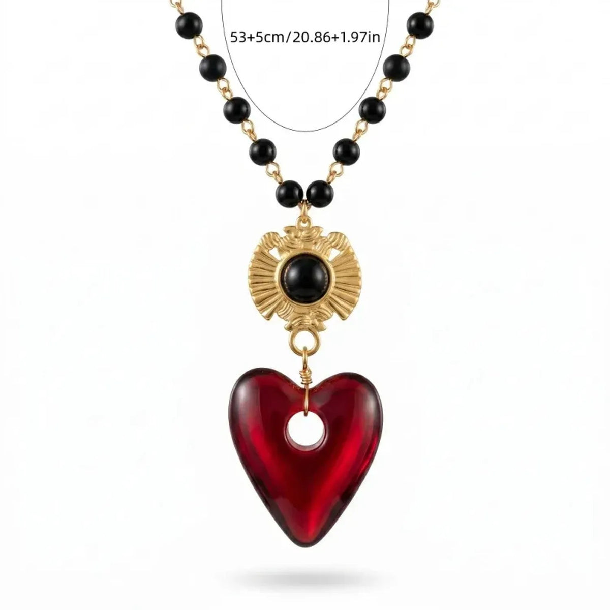 Heart-shaped Pendant Necklace For Women