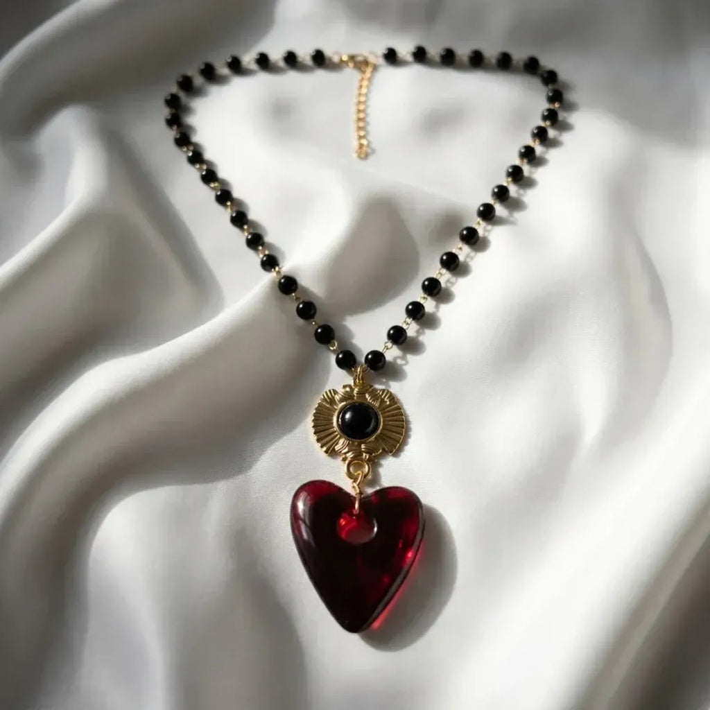 Heart-shaped Pendant Necklace For Women