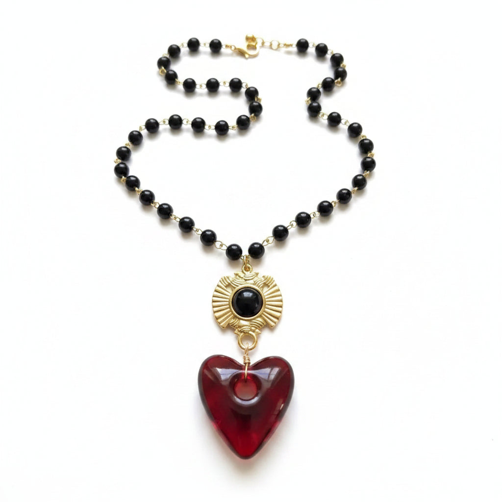 Heart-shaped Pendant Necklace For Women