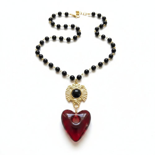 Heart-shaped Pendant Necklace For Women