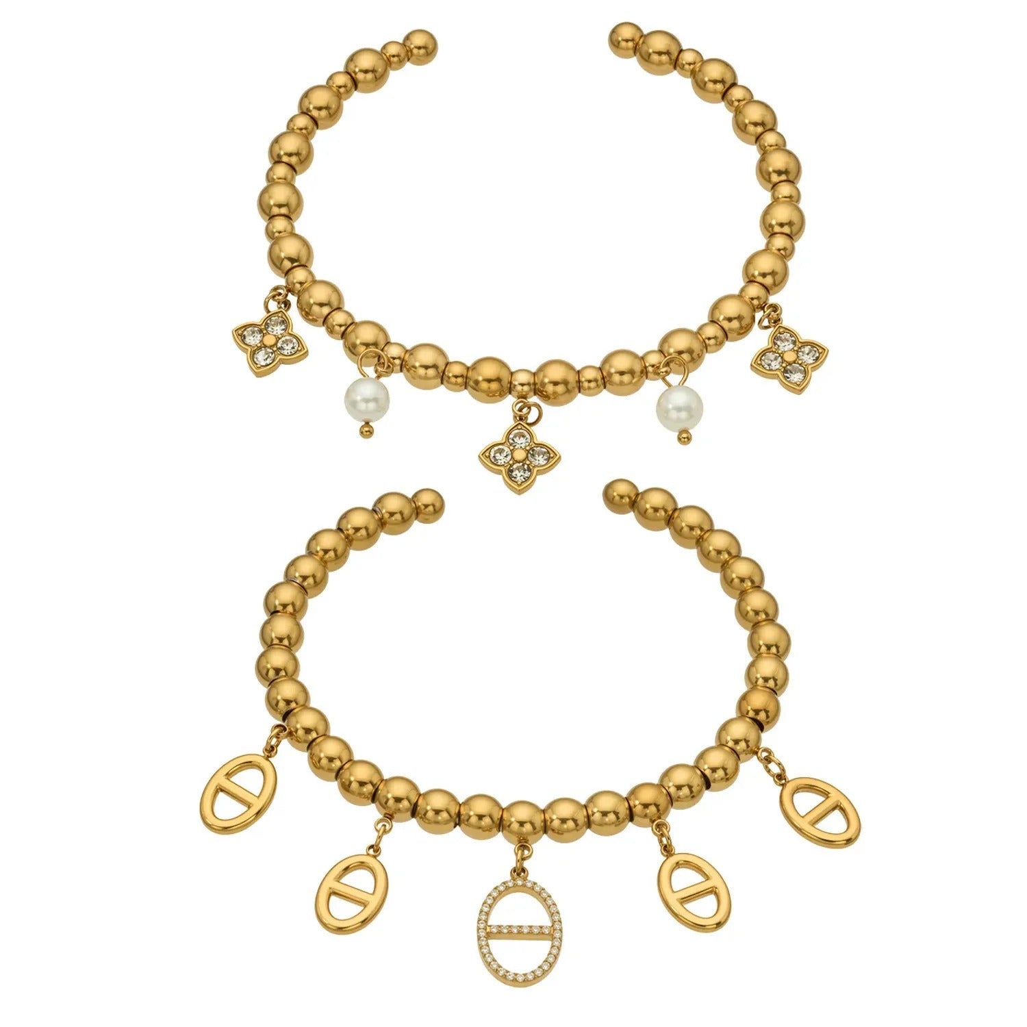 High-End Stainless Steel 5A Zircon Bracelet