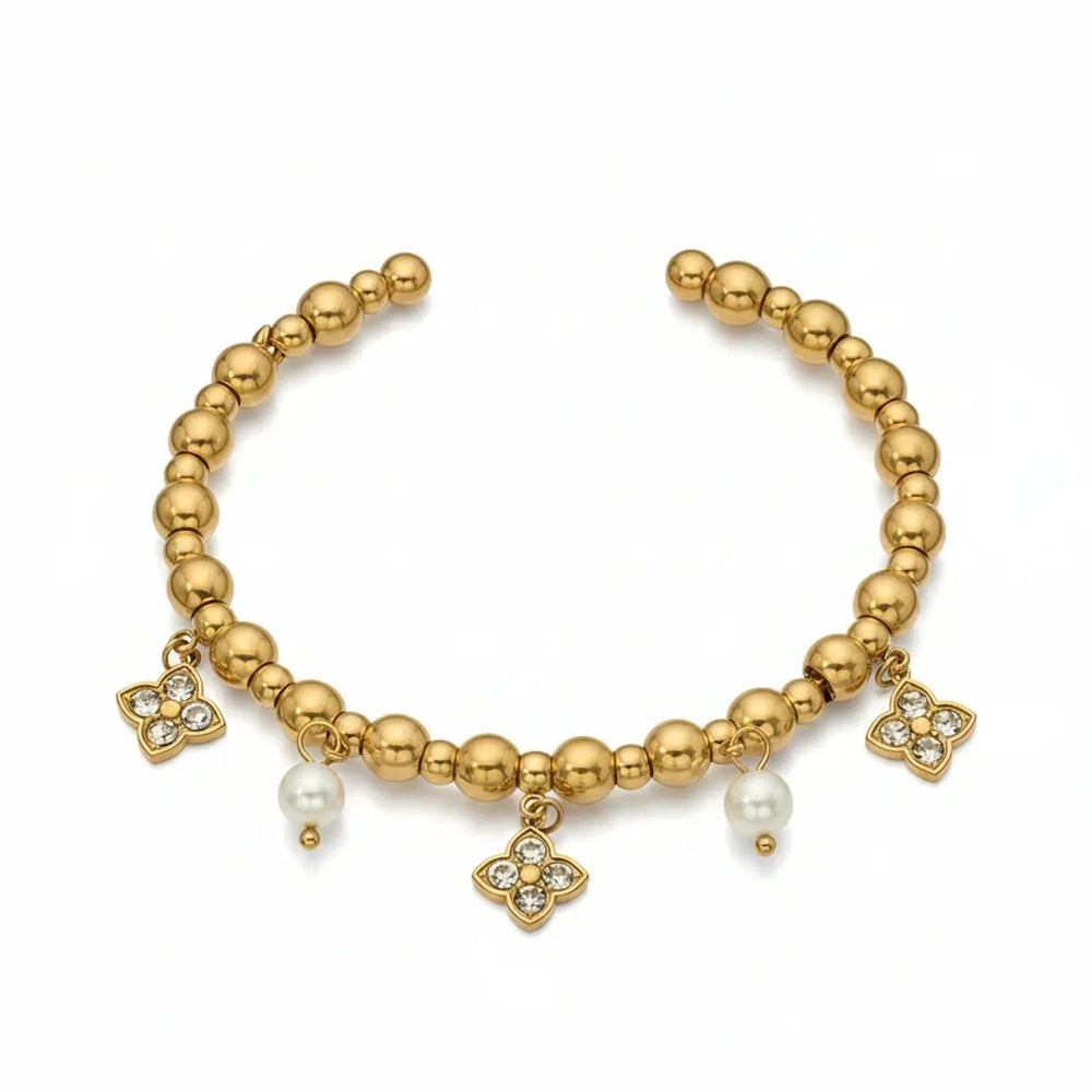 High-End Stainless Steel 5A Zircon Bracelet