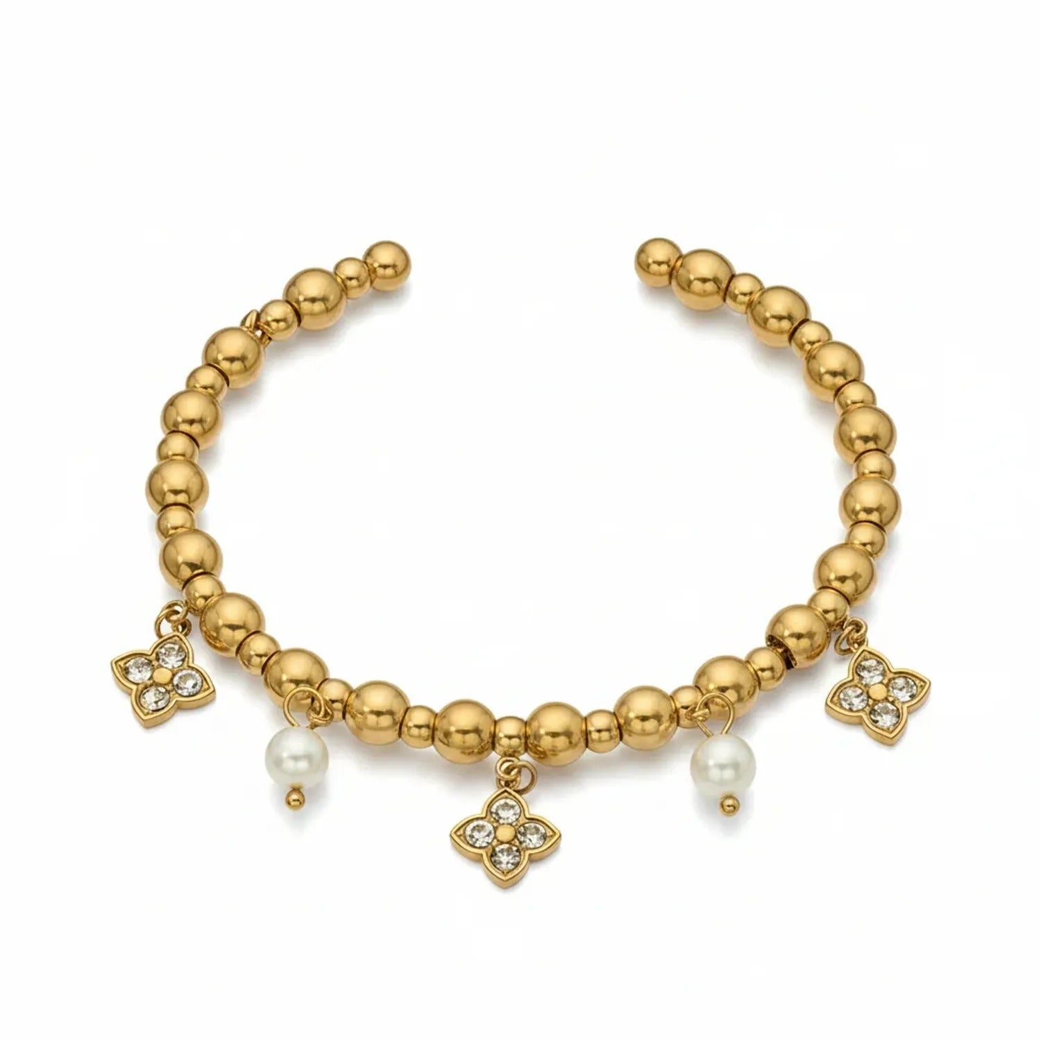 High-End Stainless Steel 5A Zircon Bracelet