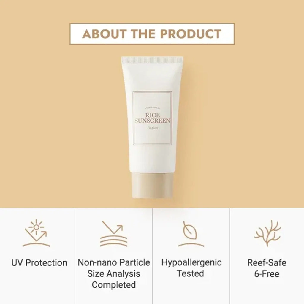 ImFrom — [ImFrom] Rice Sunscreen 50ml