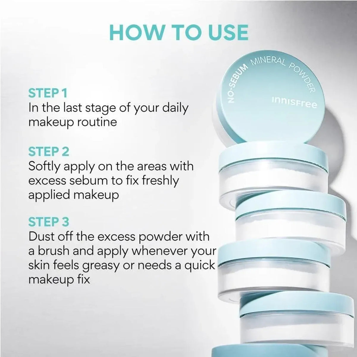 Innisfree — [Innisfree] No-Sebum Mineral Powder 5g