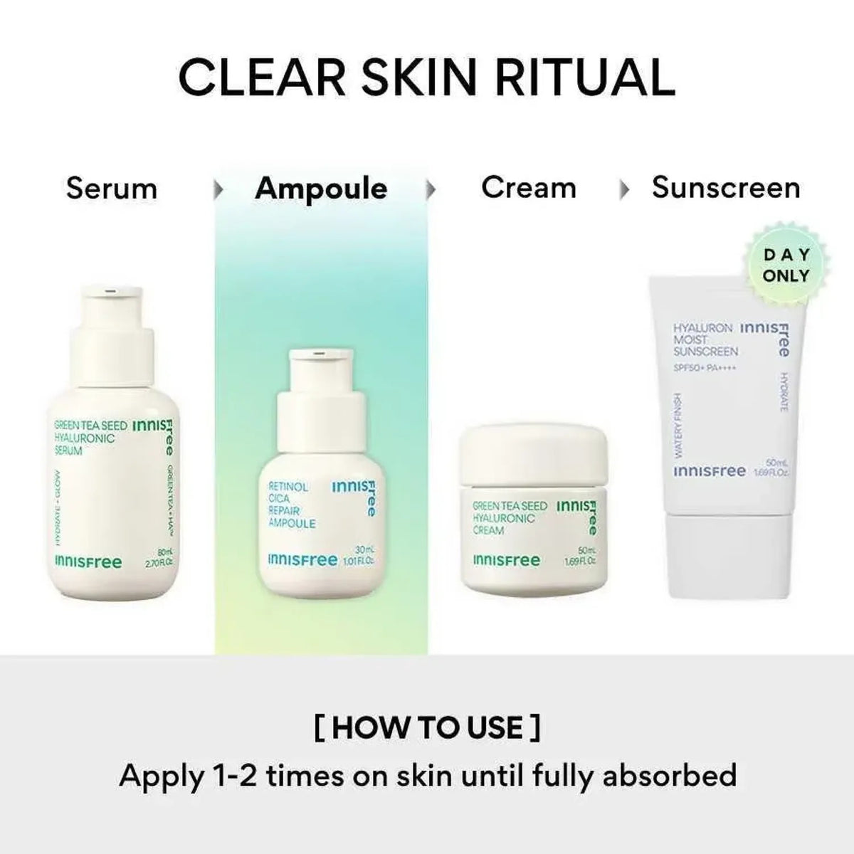 Innisfree — [Innisfree] Retinol Cica Repair Ampoule 30ml