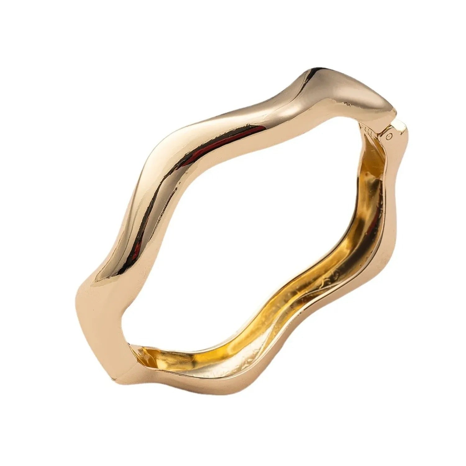 Irregular Alloy Statement Bracelet