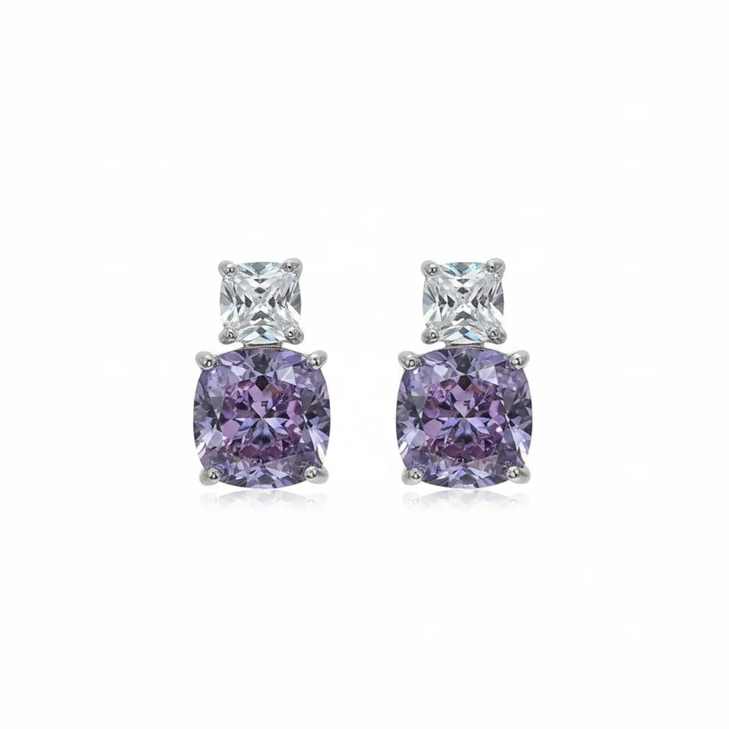 Jinbaoyuan Colored Gemstone High-Carbon Diamond Jewelry Set