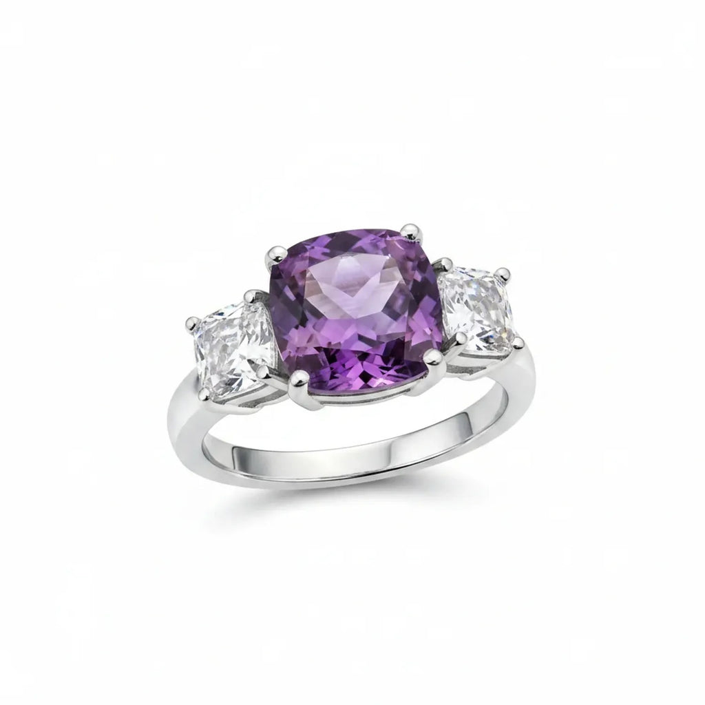 Jinbaoyuan Colored Gemstone High-Carbon Diamond Jewelry Set