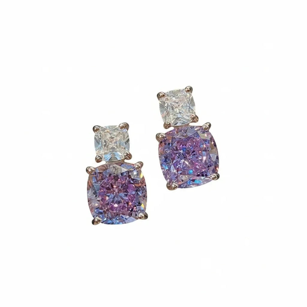 Jinbaoyuan Colored Gemstone High-Carbon Diamond Jewelry Set