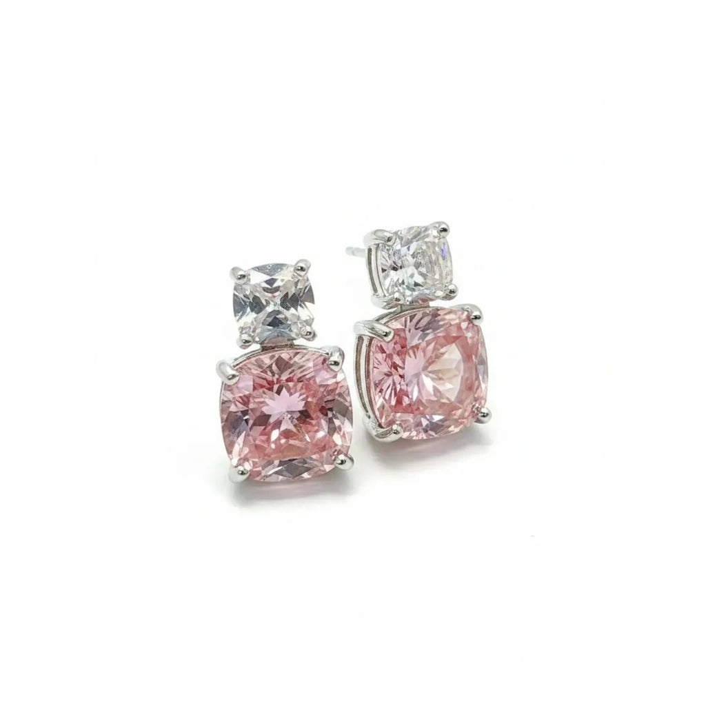 Jinbaoyuan Colored Gemstone High-Carbon Diamond Jewelry Set