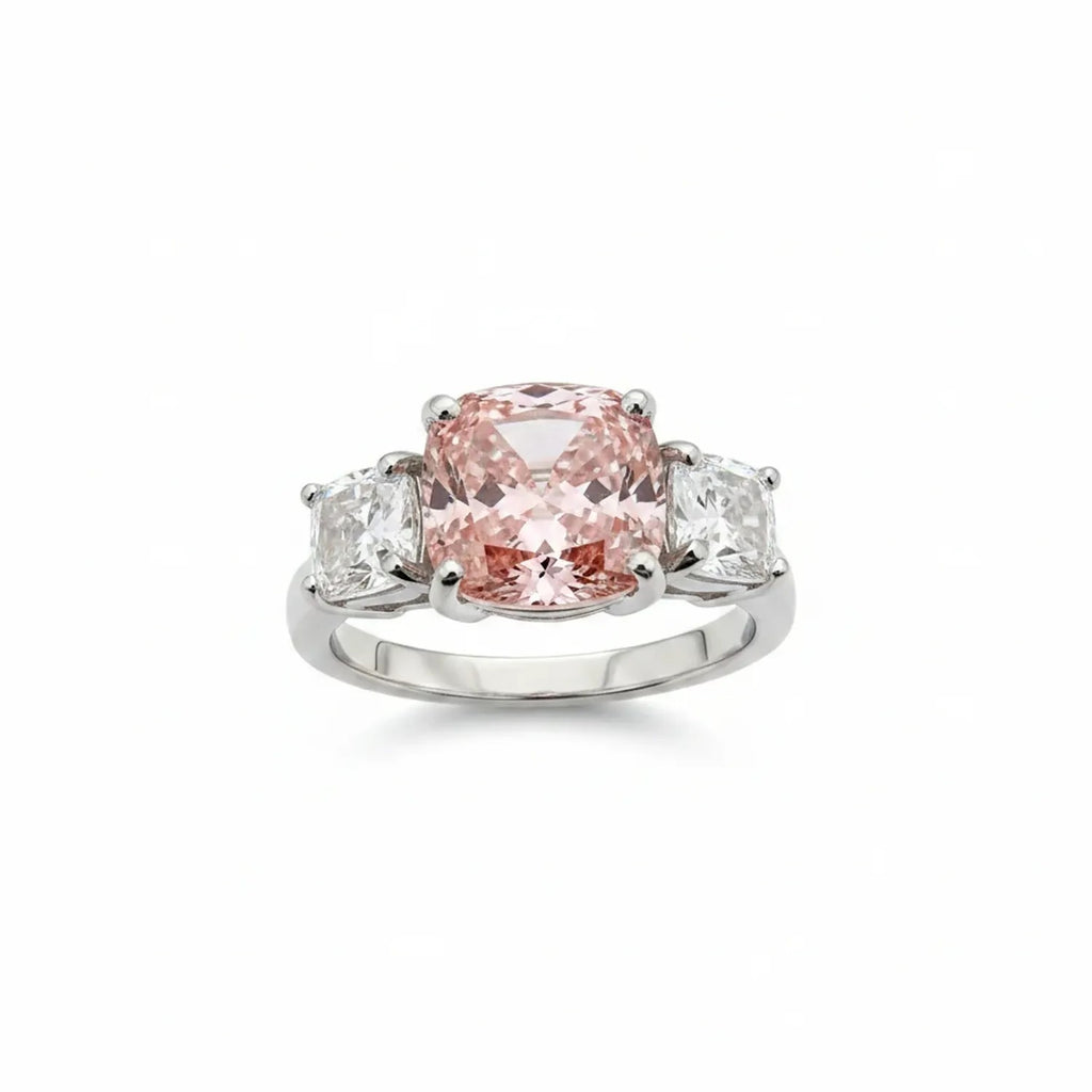 Jinbaoyuan Colored Gemstone High-Carbon Diamond Jewelry Set