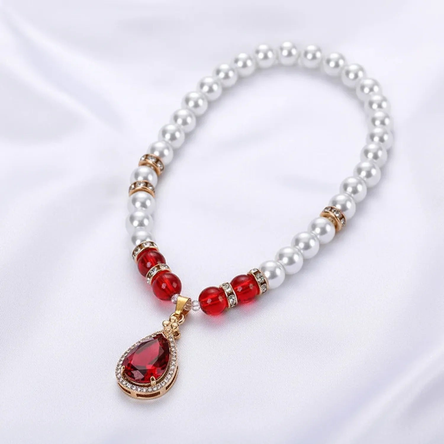 Korean Pearl Necklace & Jewelry Gift Set