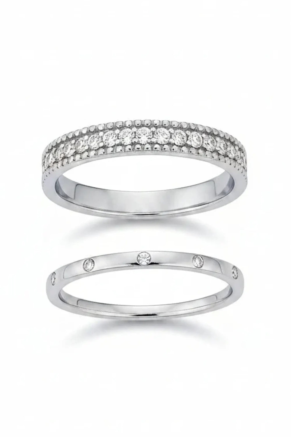 Korean Rhinestone Open Ring — Minimalist Elegant 2023