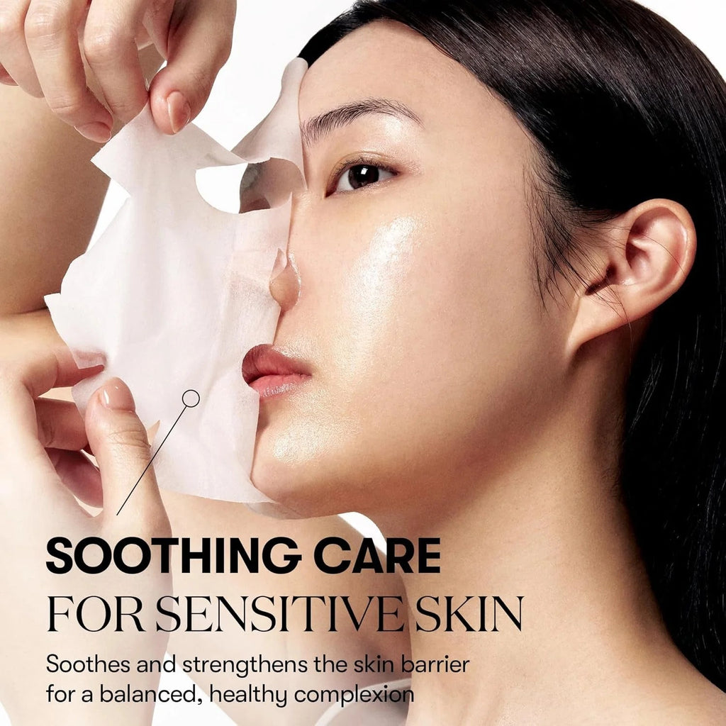 Korean Skin Care — CICA Daily Soothing Mask 30 Sheets, Centella Asiatica & Hyaluronic Acid for Moisturizing & Hydrating, Instant Calm & Glow, Skin Softening Facial Mask, Korean Face Mask