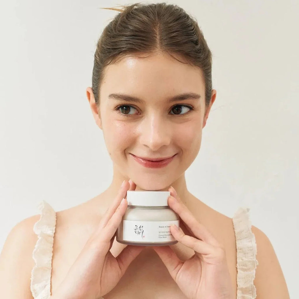 Korean Skin Care — Glow Charging Rice Duo