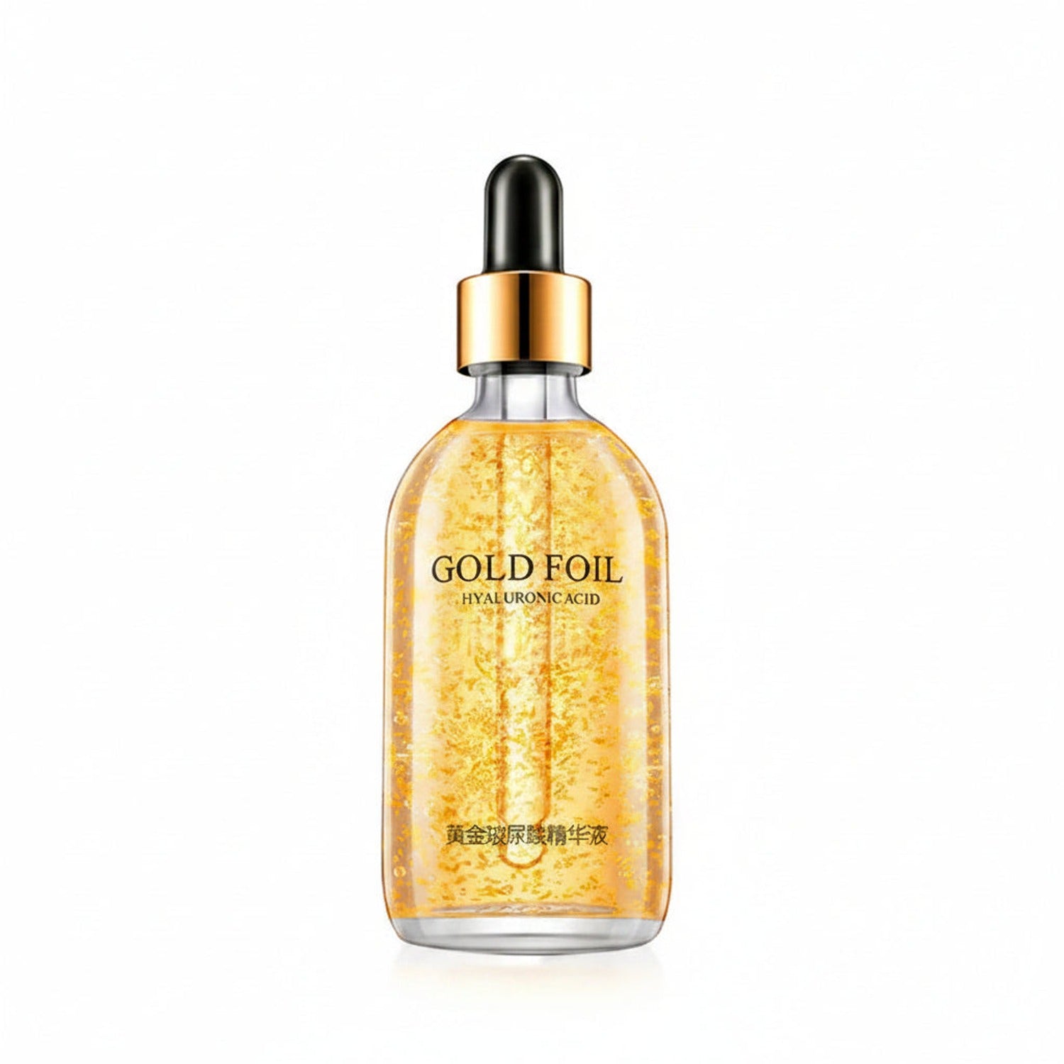 Korean Skin Care — Korean Skin Care 24K Gold & Hyaluronic Acid Face Serum - Anti-Aging Brightening Facial Essence
