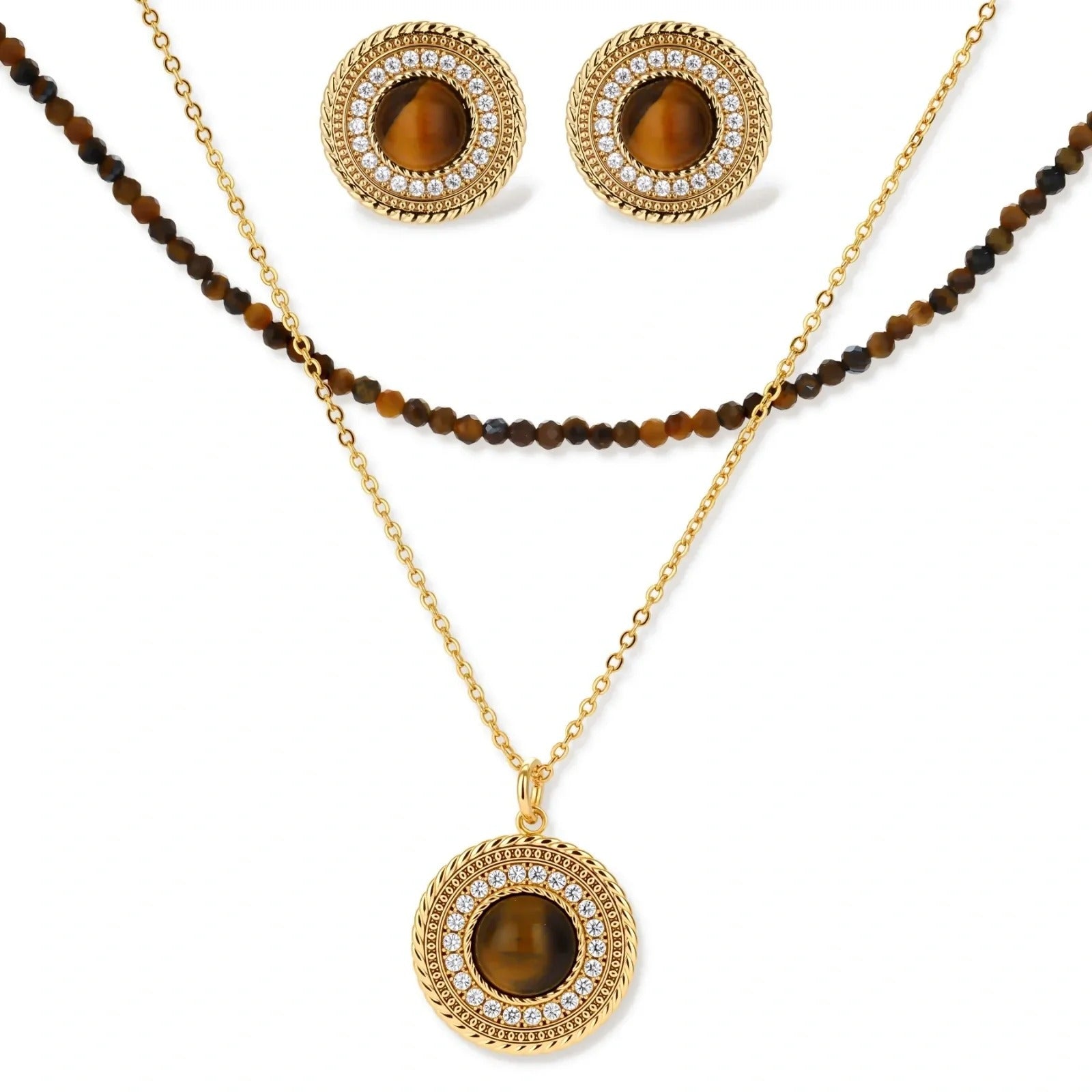 Linda's Look — Amber Circle Set by Linda's Look