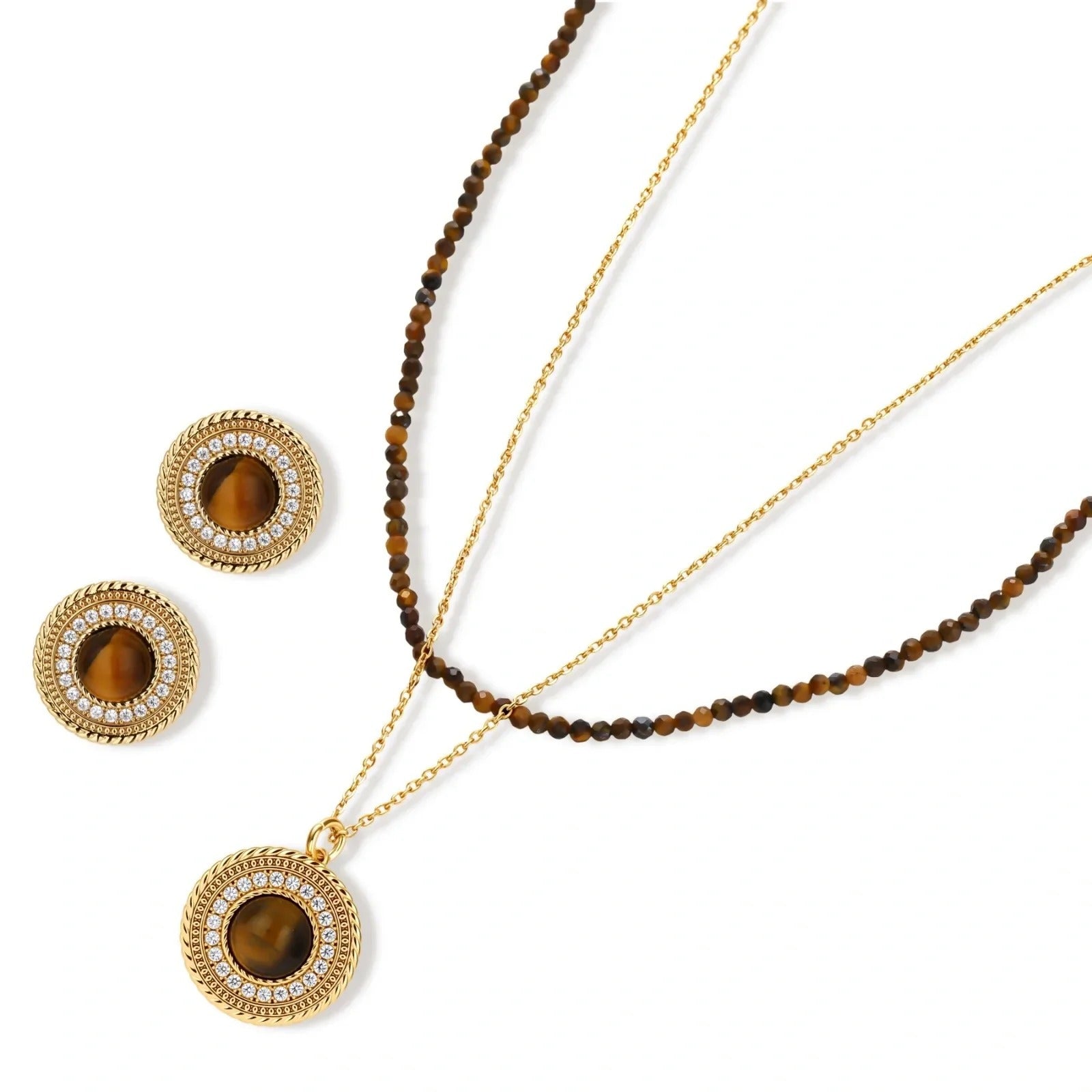 Linda's Look — Amber Circle Set by Linda's Look