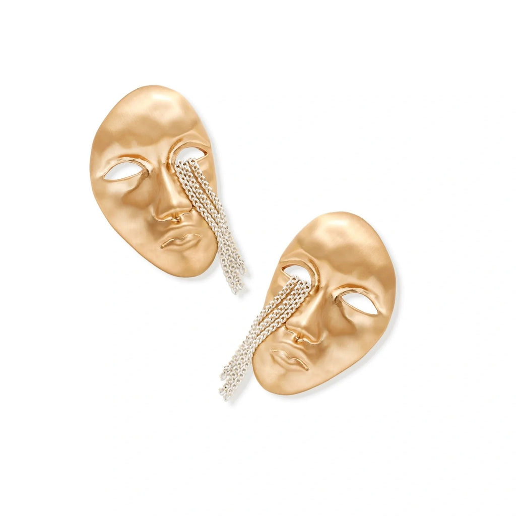 Linda's Look — Artistry Face Earrings by Linda's Look