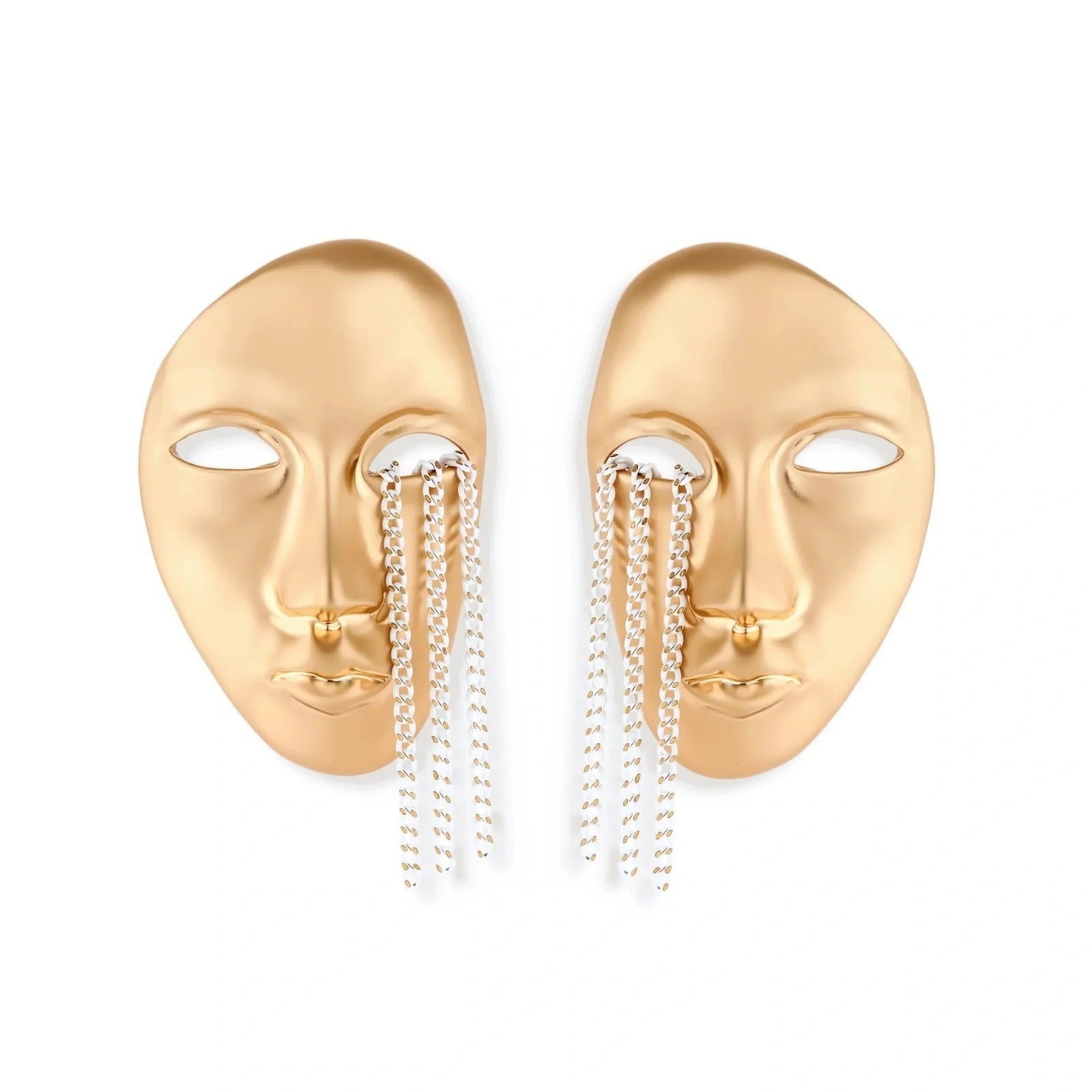Linda's Look — Artistry Face Earrings by Linda's Look