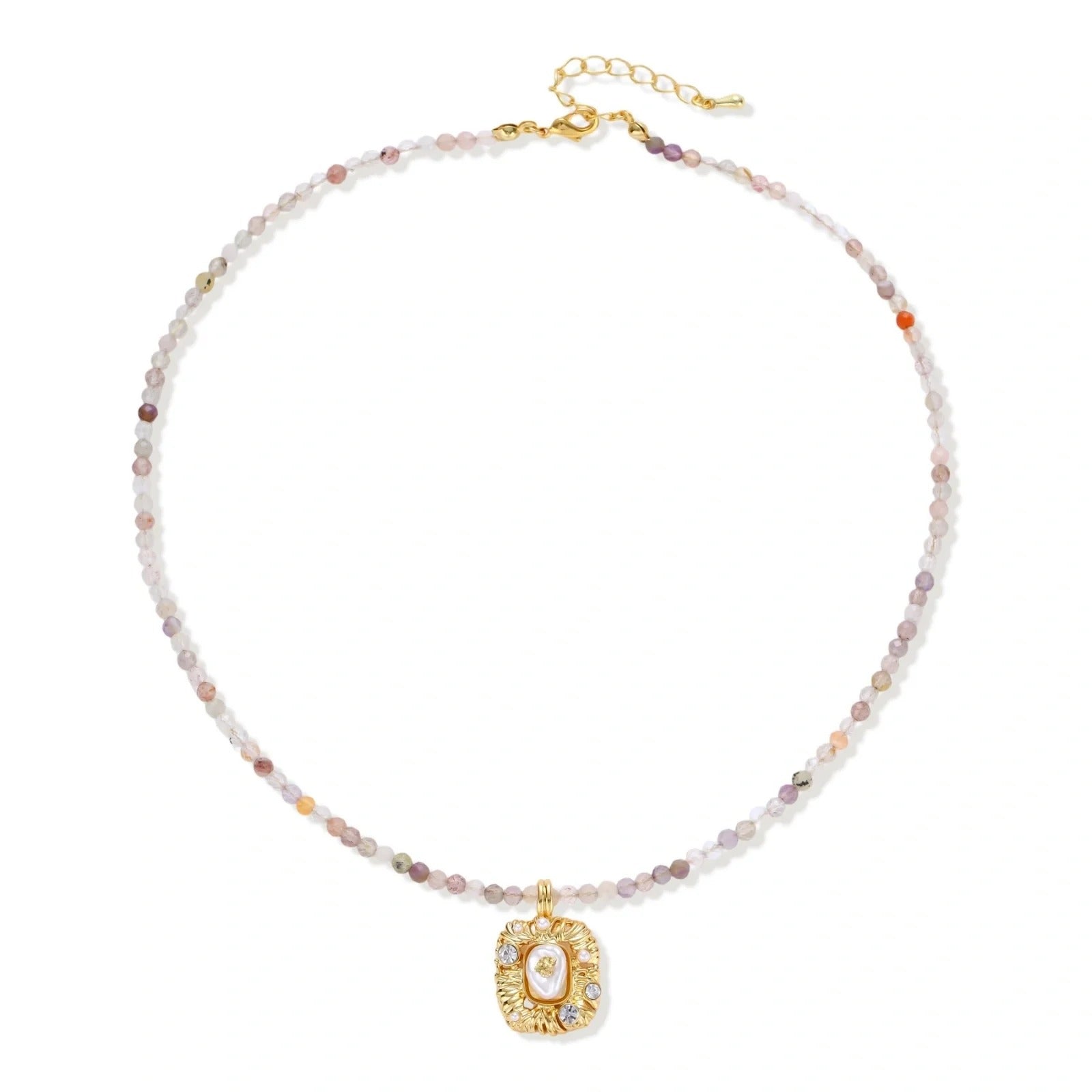 Linda's Look — Baroque Dreams Gemstone Necklace by Linda's Look