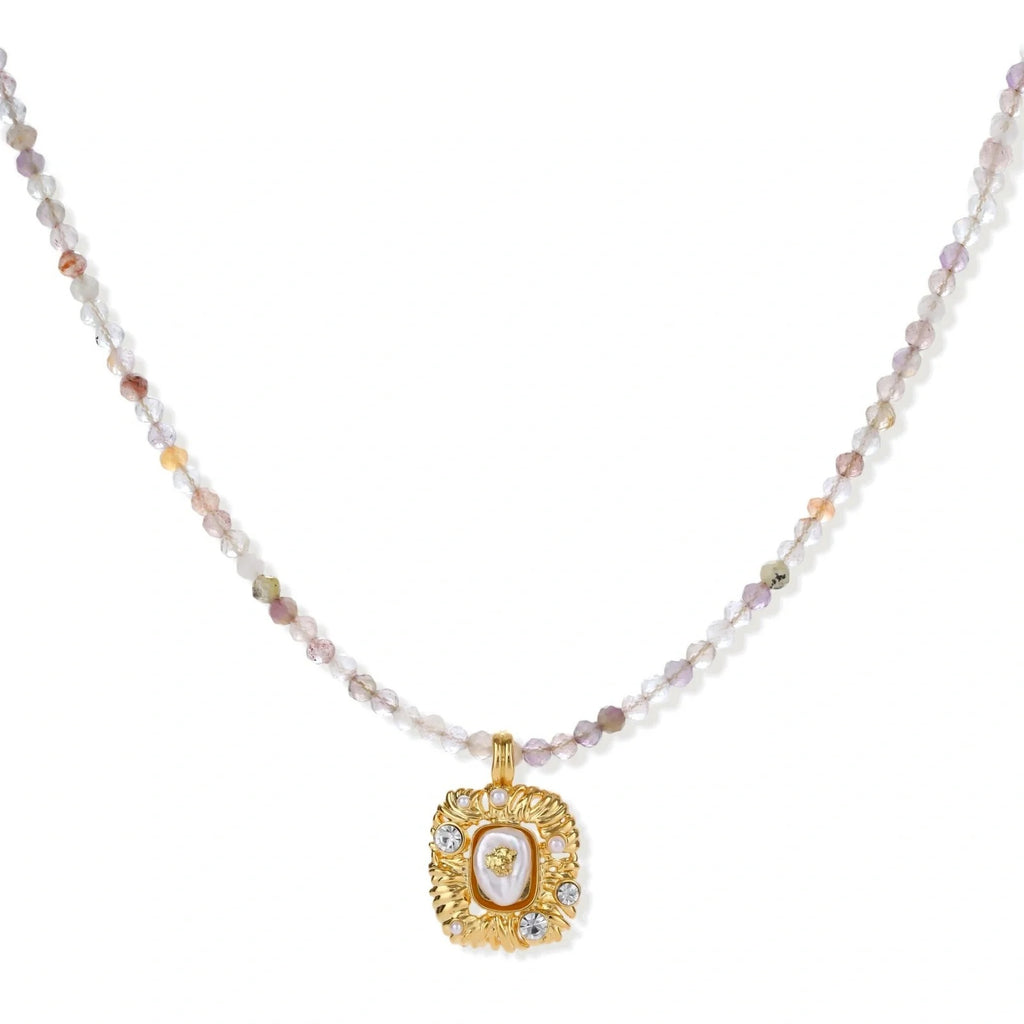Linda's Look — Baroque Dreams Gemstone Necklace by Linda's Look