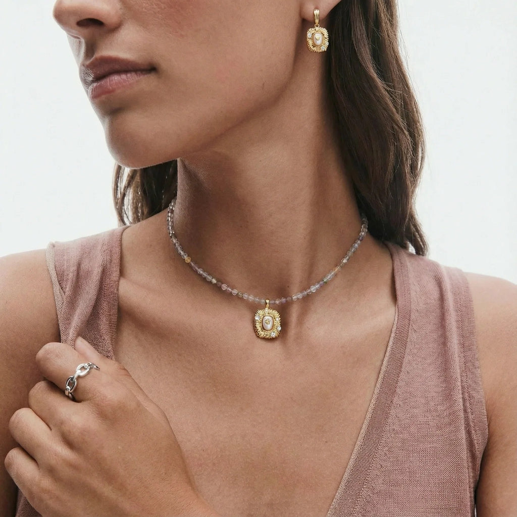 Linda's Look — Baroque Dreams Gemstone Necklace by Linda's Look
