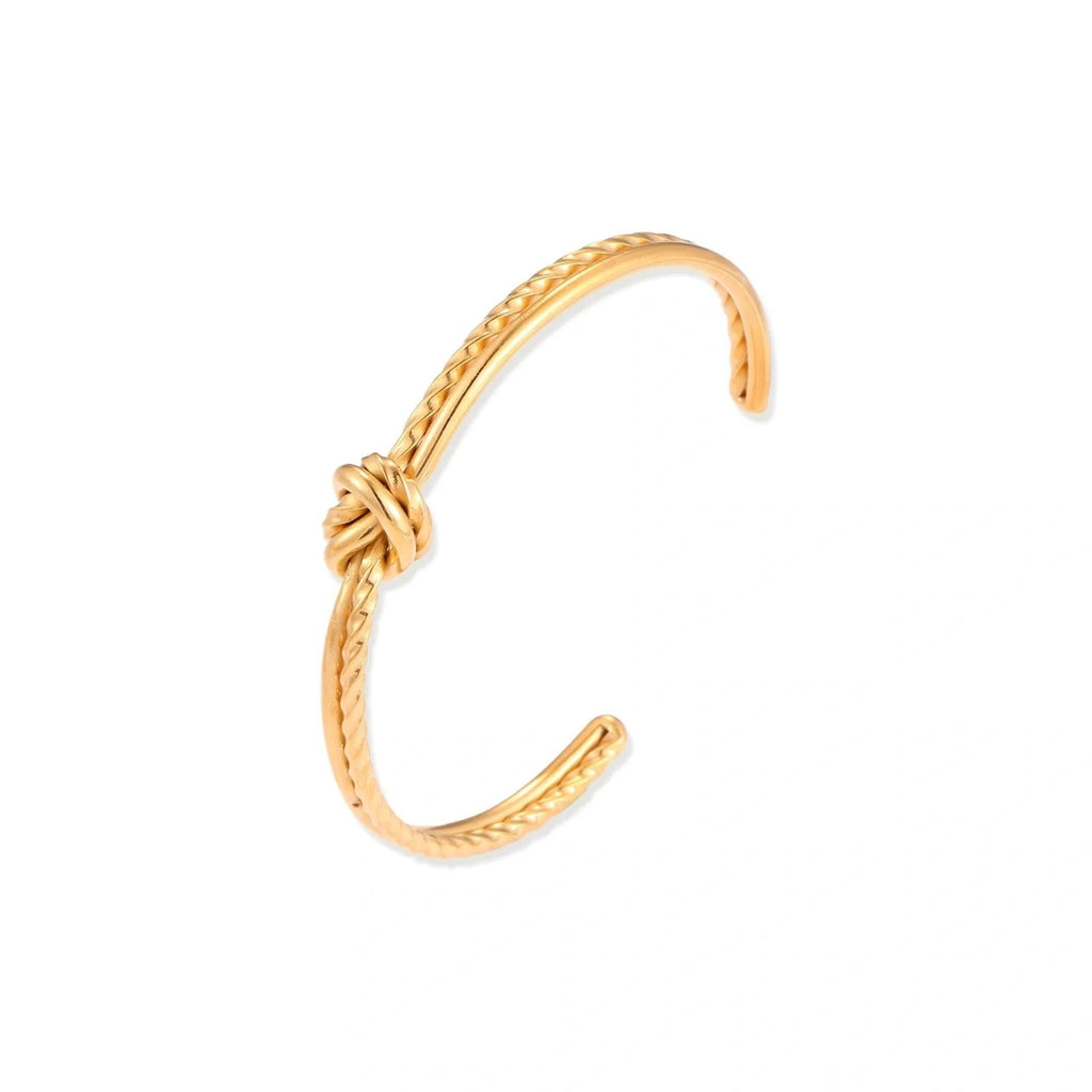 Linda's Look — Golden Knot Cuff by Linda's Look