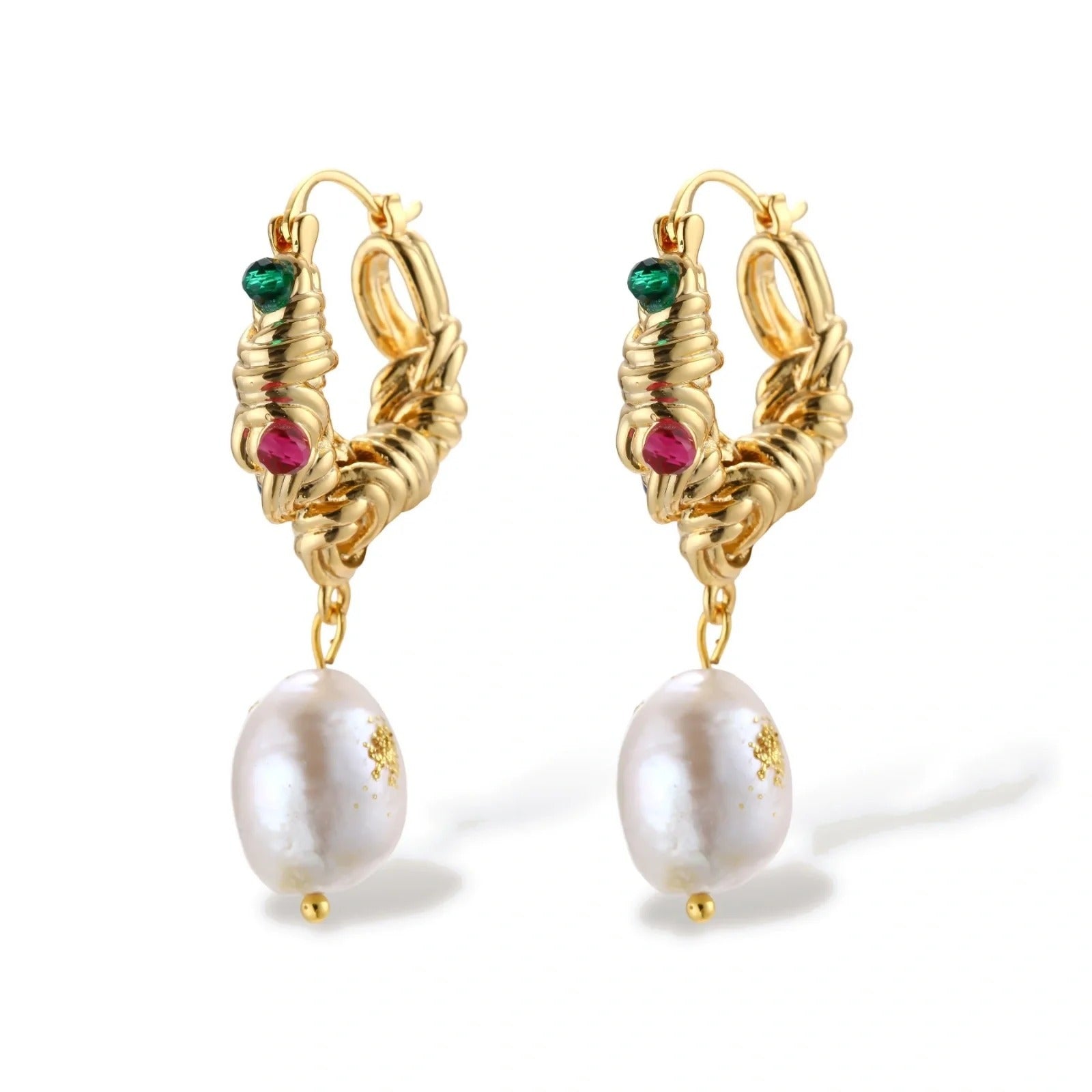Linda's Look — Baroque Luxe Hoops by Linda's Look