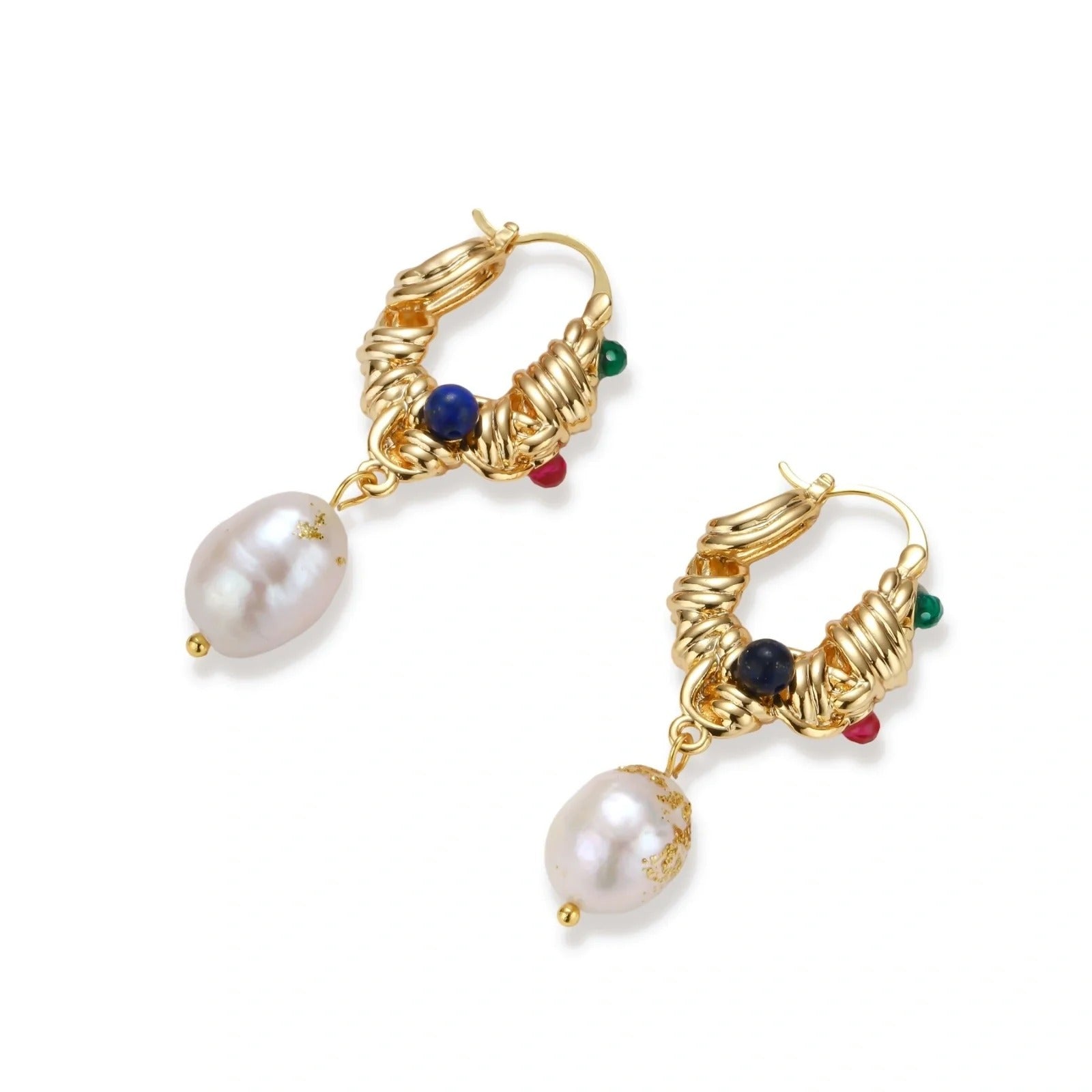 Linda's Look — Baroque Luxe Hoops by Linda's Look