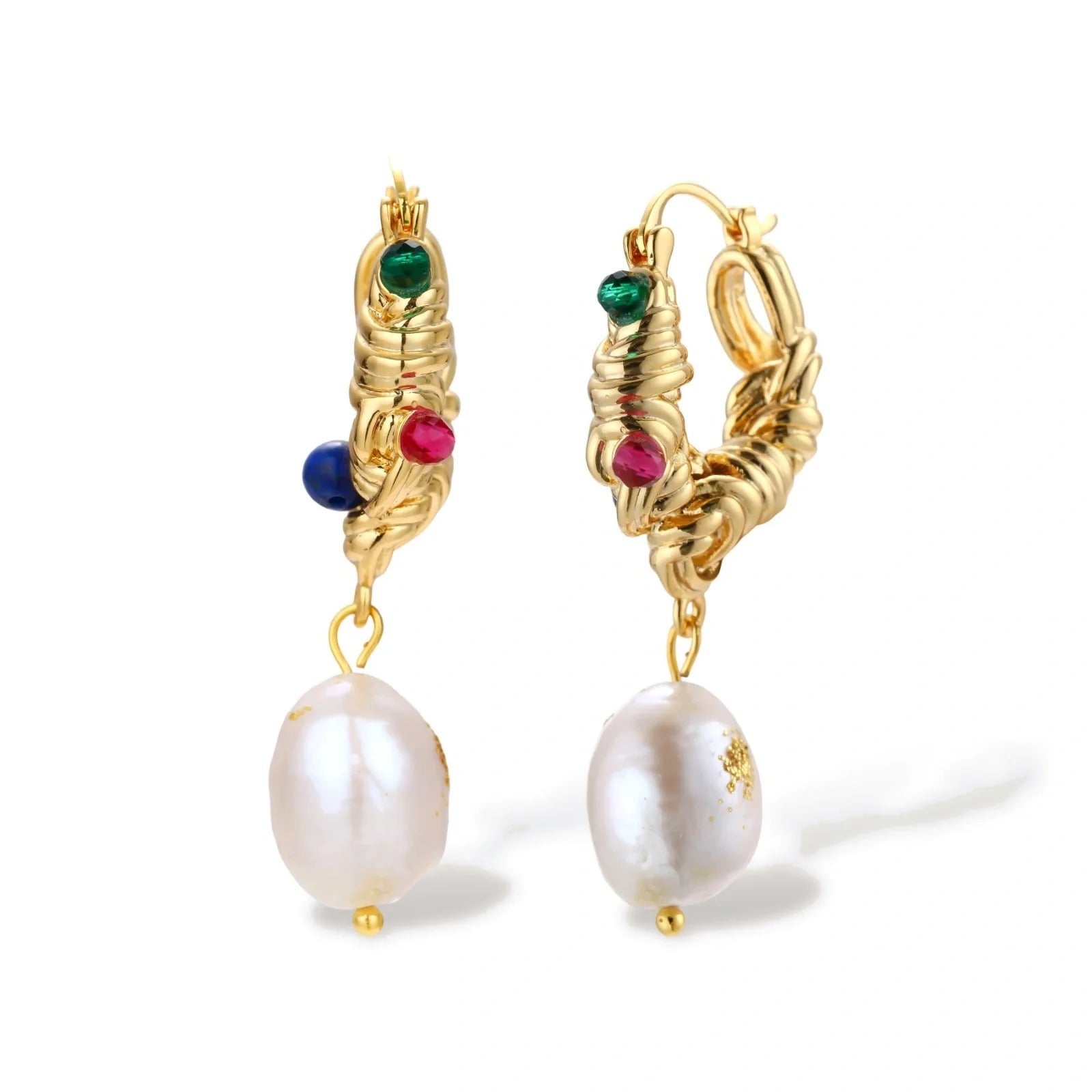 Linda's Look — Baroque Luxe Hoops by Linda's Look