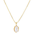 Linda's Look — Baroque Pearl Pendant Necklace by Linda's Look