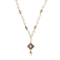 Linda's Look — Celestial Pearl Drop Necklace by Linda's Look