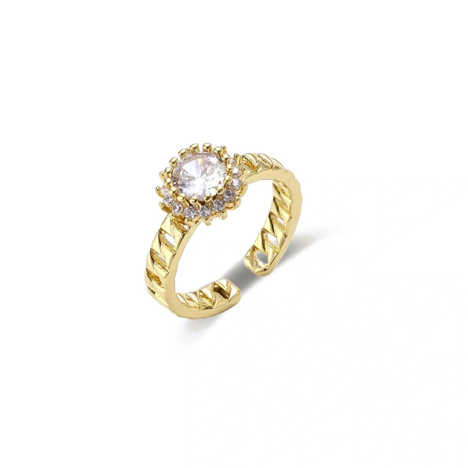 Linda's Look — Chain Gang Rings by Linda's Look