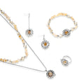 Linda's Look — Cosmic Citrine Jewelry Set by Linda's Look