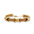 Linda's Look — Cross Knot Cable Bracelet by Linda's Look