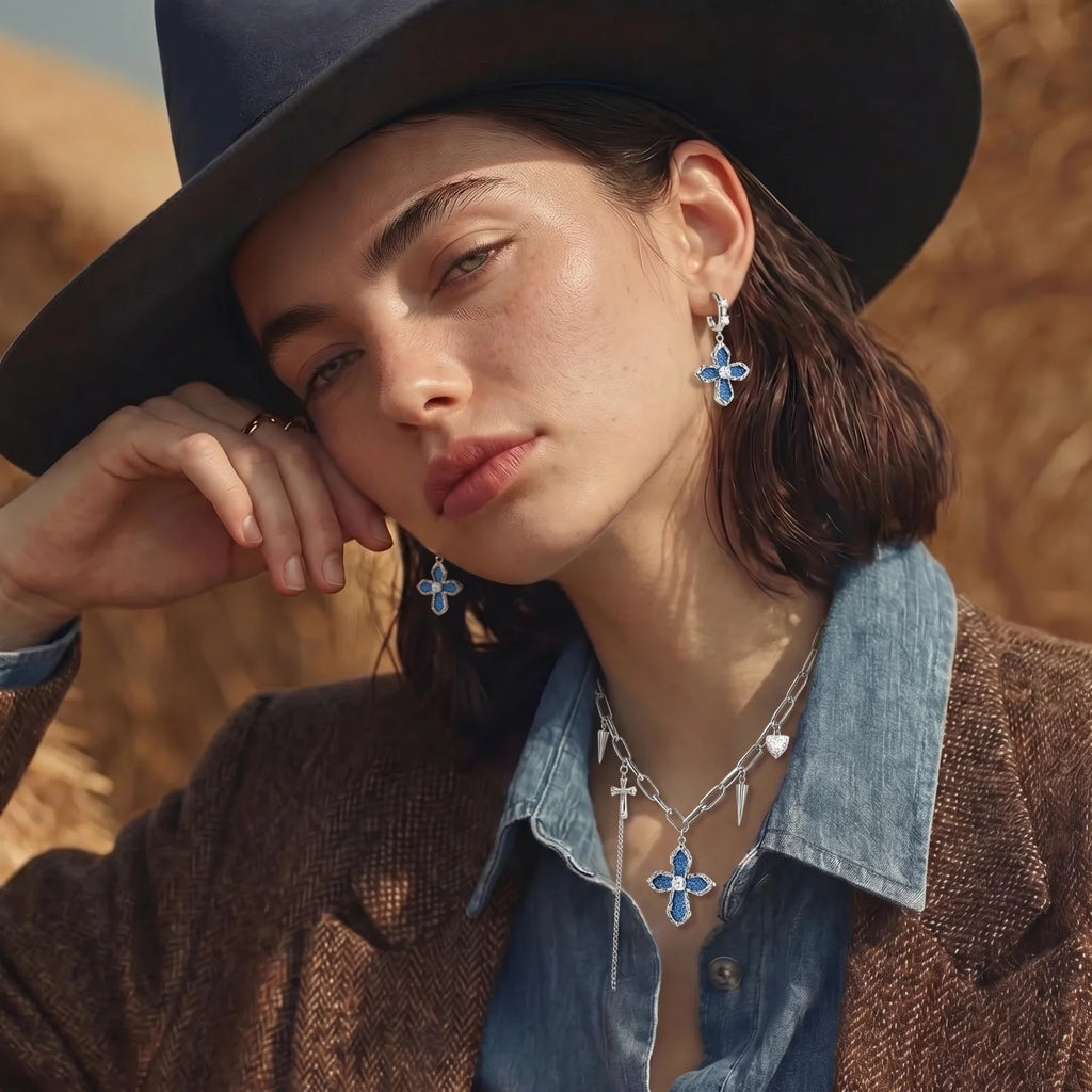 Linda's Look — Divine Rebellion Cross Chain by Linda's Look