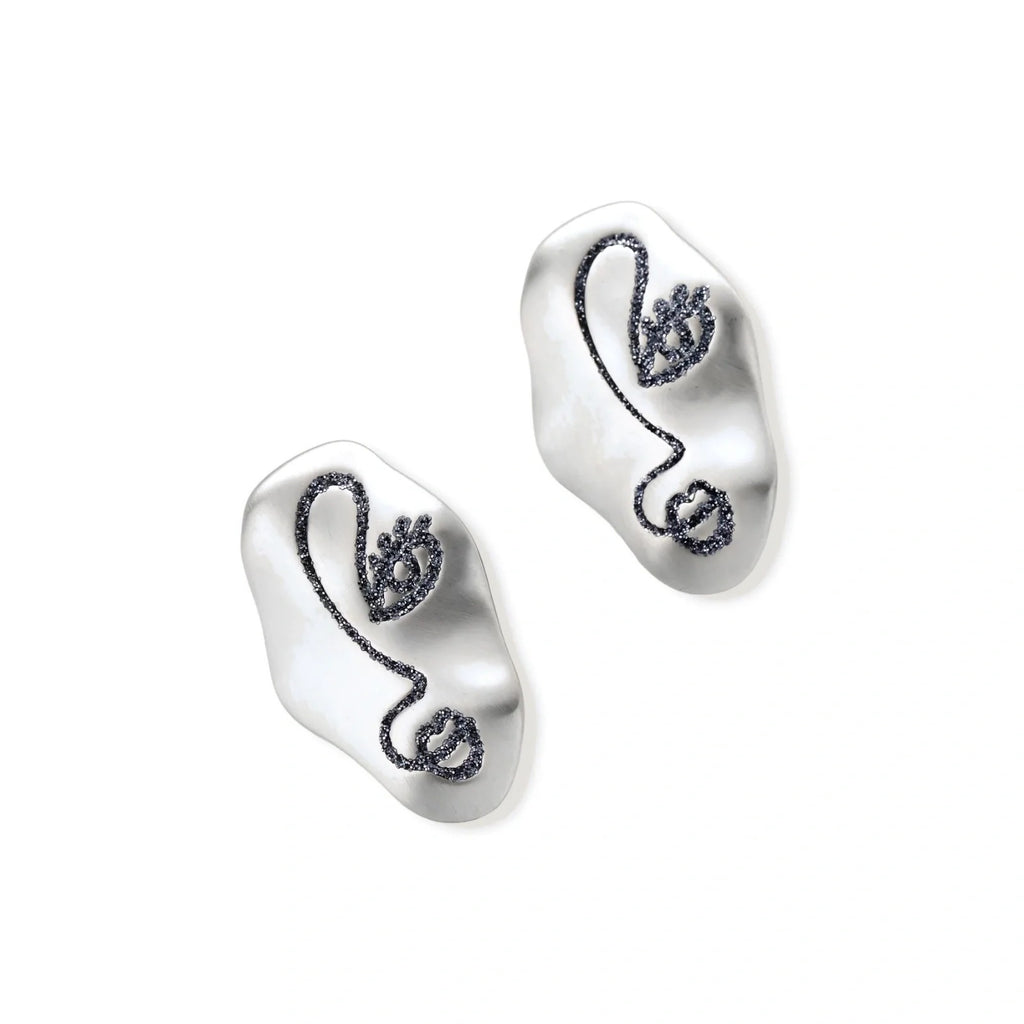 Linda's Look — Face Art Ear Earrings by Linda's Look