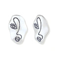 Linda's Look — Face Art Ear Earrings by Linda's Look