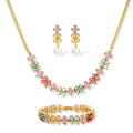 Linda's Look — Garden Bloom Jewelry Set by Linda's Look
