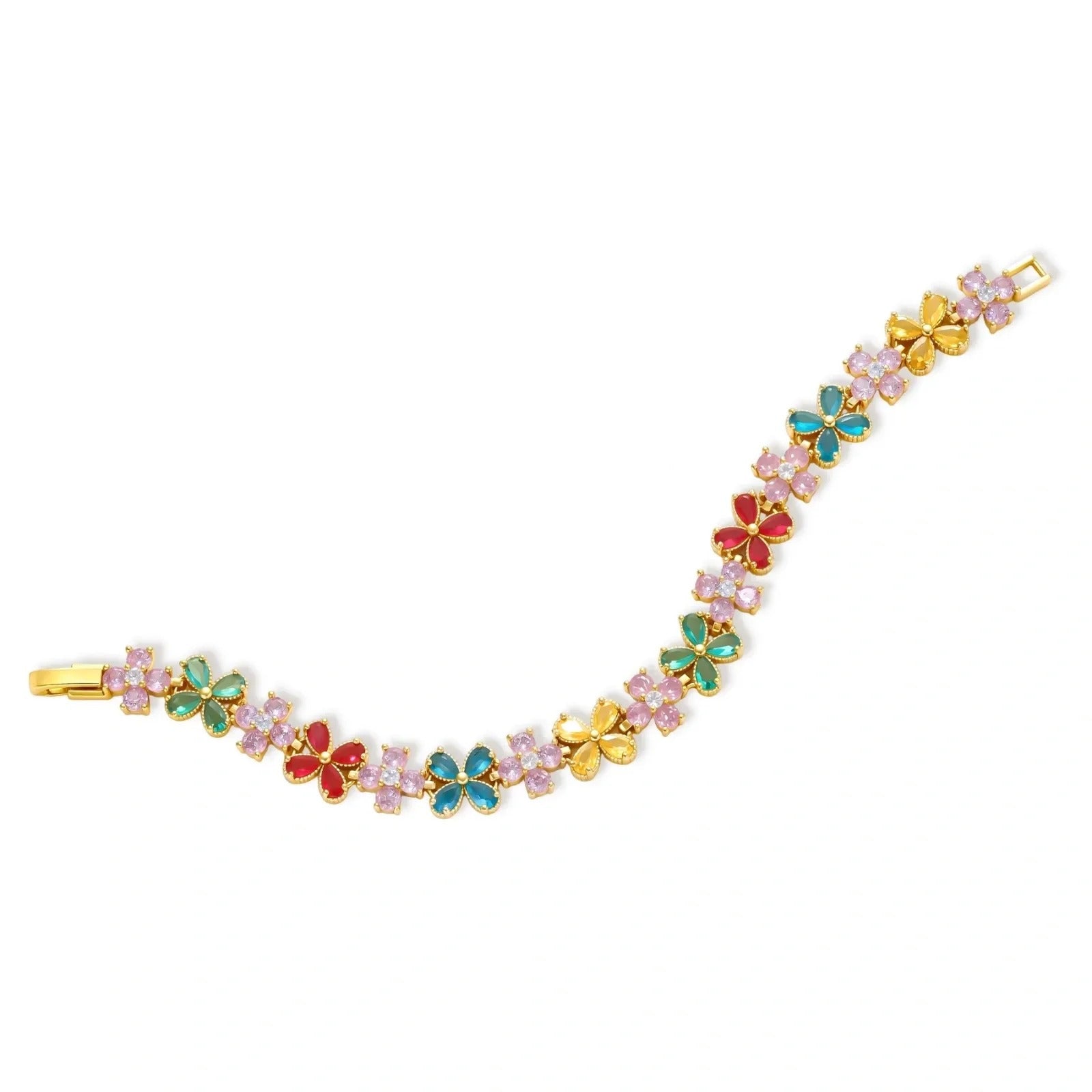 Linda's Look — Garden Bloom Jewelry Set by Linda's Look